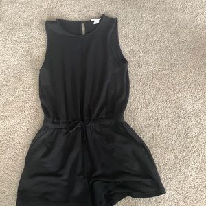 black loft lounge romper